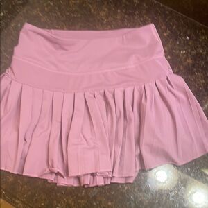 Lavender Pleated Athletic Women's Skirt